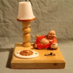 Mini lampe Boudha