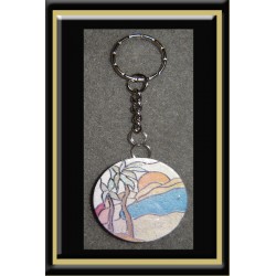 Porte clef Vitrail 01