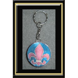 Porte clef vitrail 04