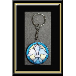 Porte clef vitrail 05